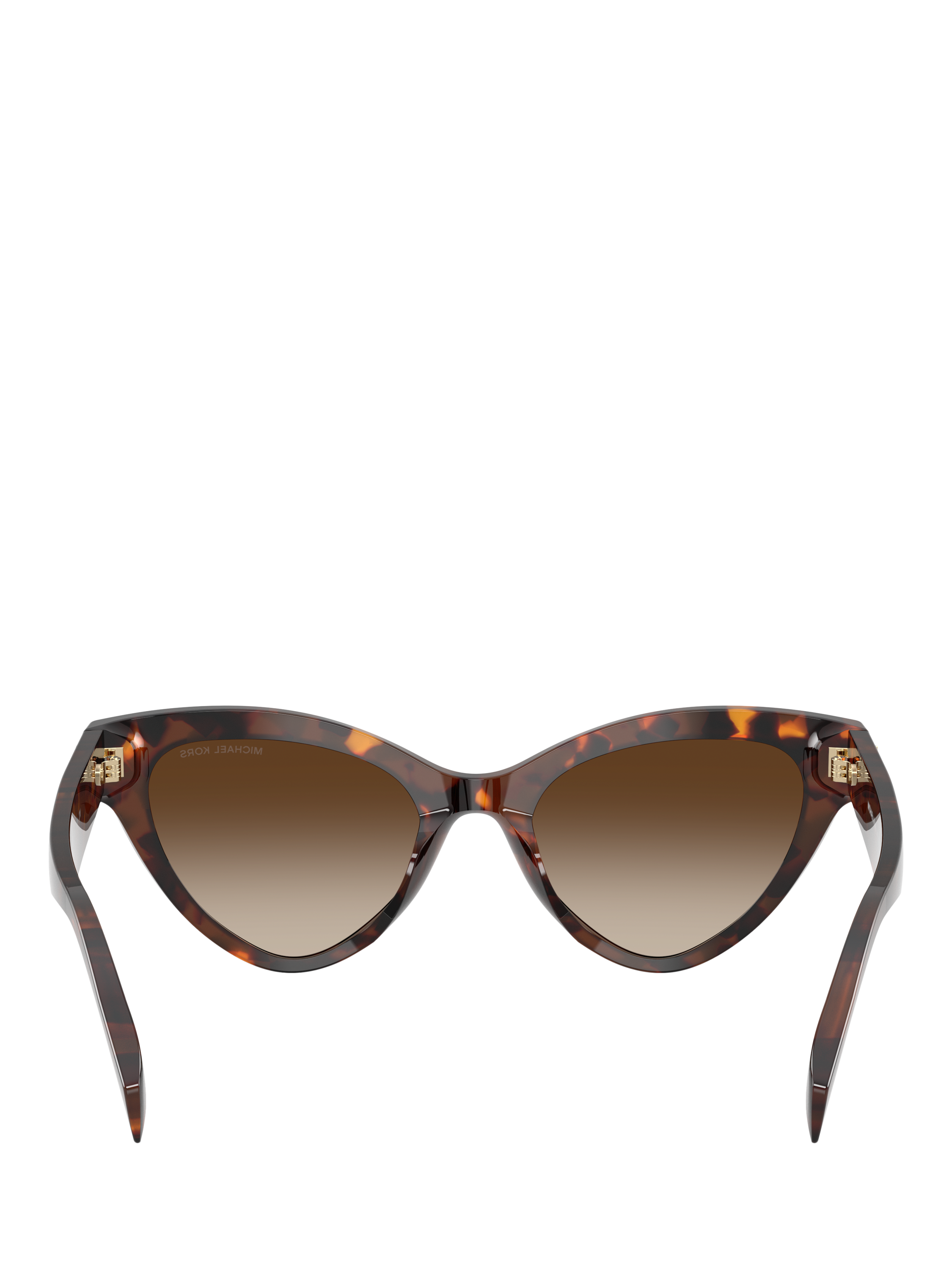 Product image 3 of 3, which shows Michael Kors MK2259U Women's Cat Eye Sunglasses, Tortoise Brown Gradient