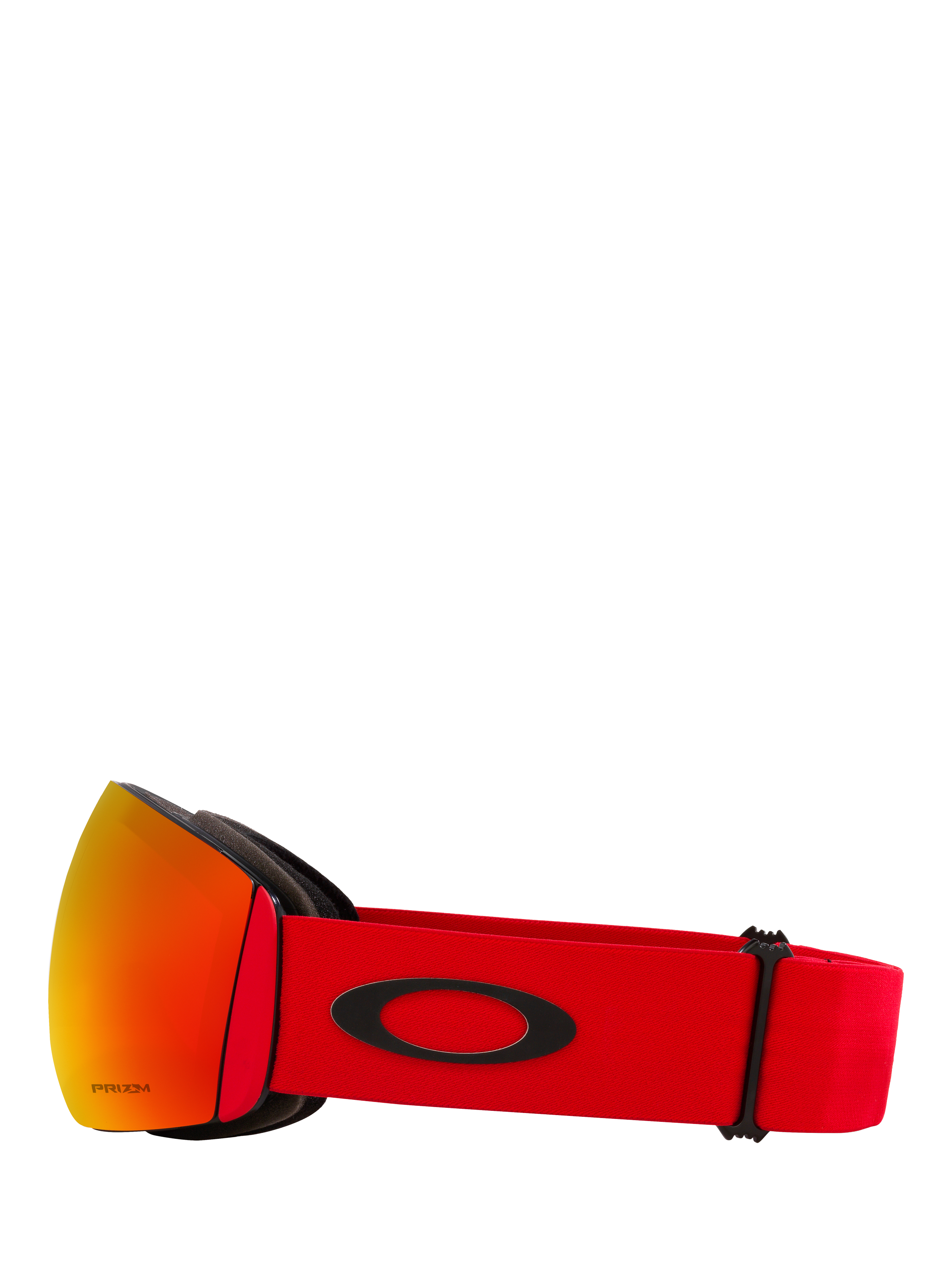 Product image 2 of 3, which shows Oakley OO7050 Unisex Irregular Sunglasses, Matte Redline