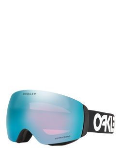 Oakley OO7064 Unisex Wrap Sunglasses, Factory Pilot Black/Mirror Blue