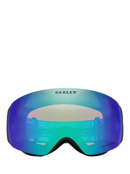 Oakley OO7064 Unisex Wrap Sunglasses - view 2, Matte Black/Mirror Green
