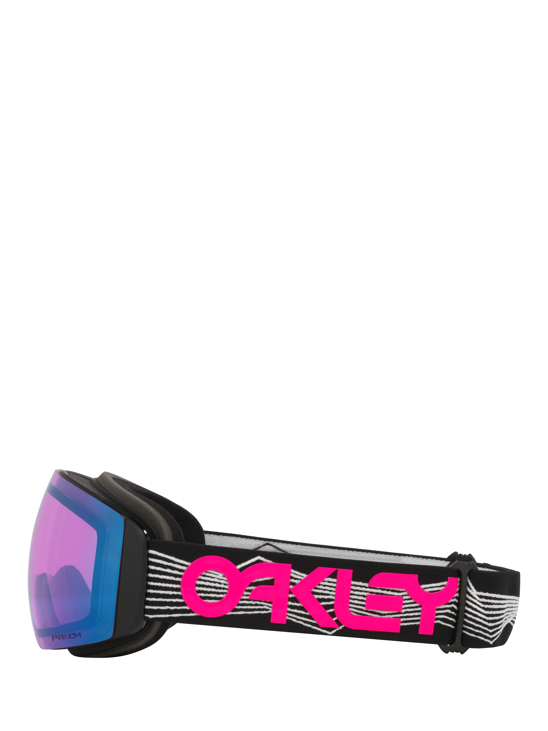 Product image 3 of 4, which shows Oakley OO7064 Unisex Irregular Sunglasses, Black/Pink