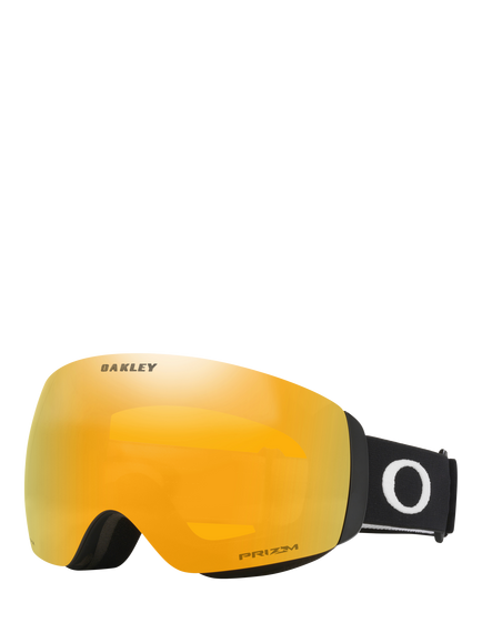 Oakley OO7064 Unisex Flight Deck M Irregular Ski Sunglasses, Matte Black, Matte Black