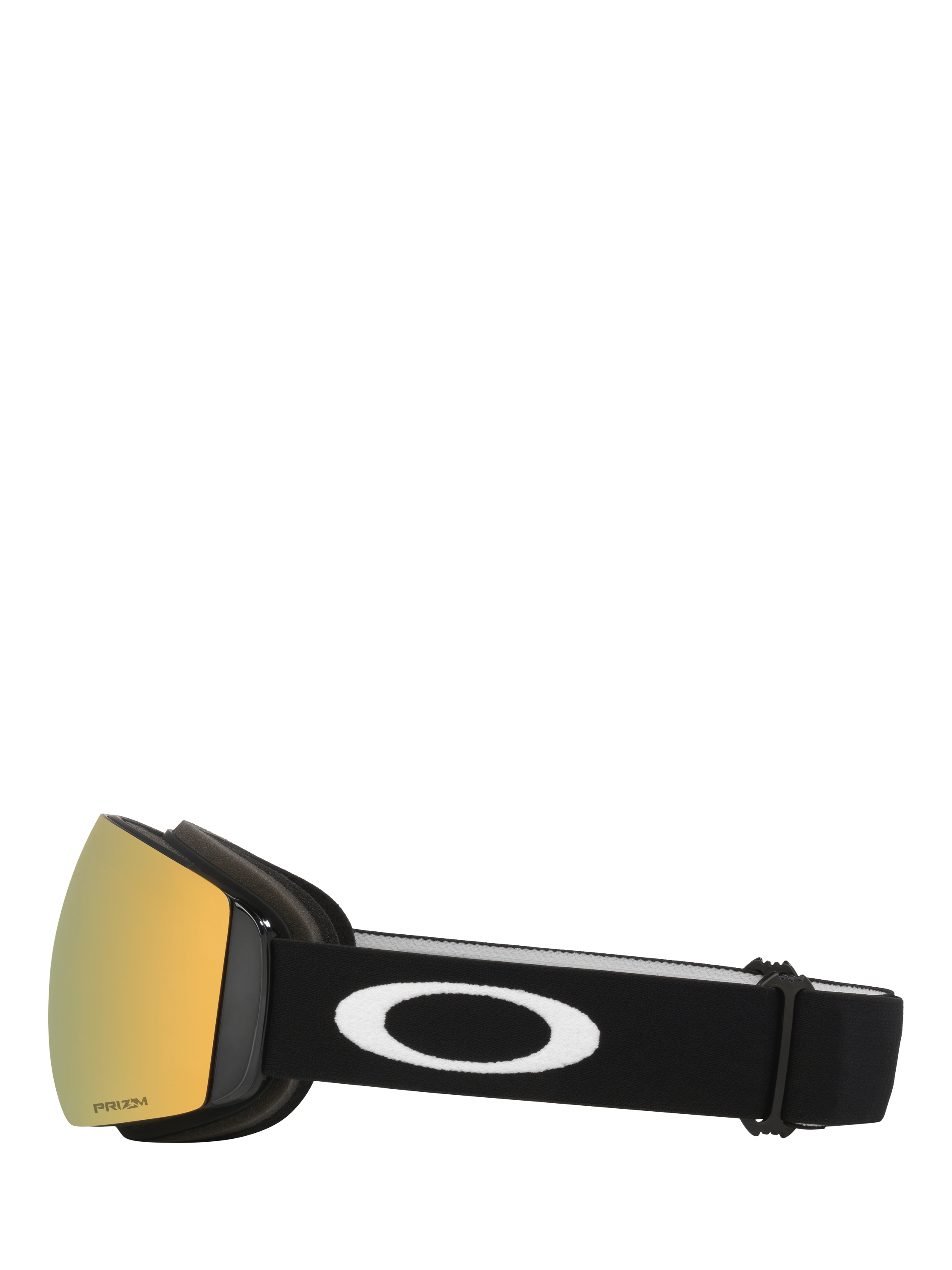 Product image 2 of 3, which shows Oakley OO7064 Unisex Flight Deck M Irregular Ski Sunglasses, Matte Black