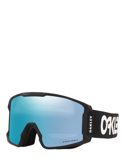 Oakley OO7070 Men's Irregular Sunglasses, Factory Pilot Black/Mirror Blue, Factory Pilot Black/Mirror Blue