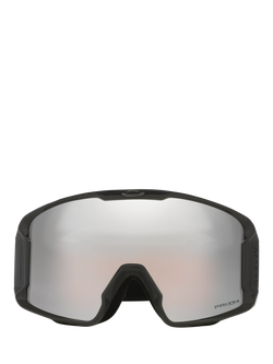 Oakley OO7070 Men's Irregular Sunglasses, Black/Silver - view 2, Black/Silver