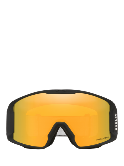 Oakley OO7093 Unisex Wrap Sunglasses, Matte Black/Mirror Yellow - view 2, Matte Black/Mirror Yellow