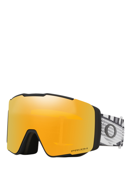 Oakley OO7136 Unisex Irregular Sunglasses, Black/Gold, Black/Gold