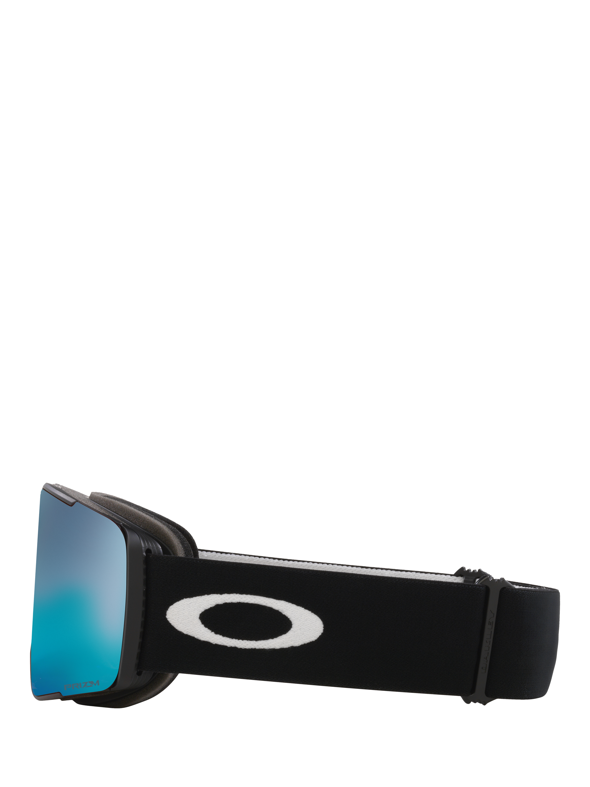 Product image 3 of 4, which shows Oakley OO7137 Unisex Irregular Sunglasses, Matte Black/Blue