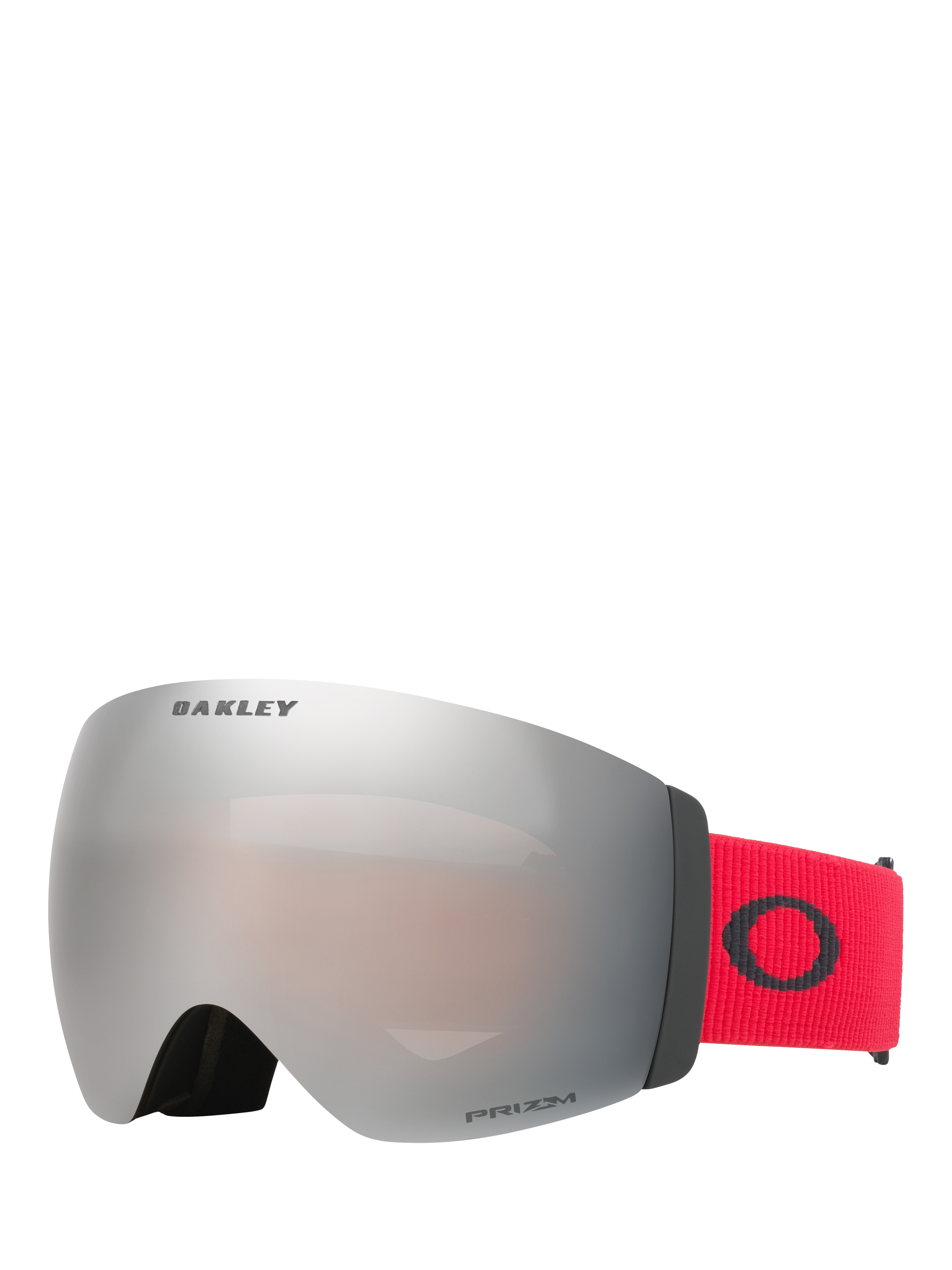 Product image 1 of 5, which shows Oakley OO7138 Unisex Irregular Sunglasses, Matte Black/Silver