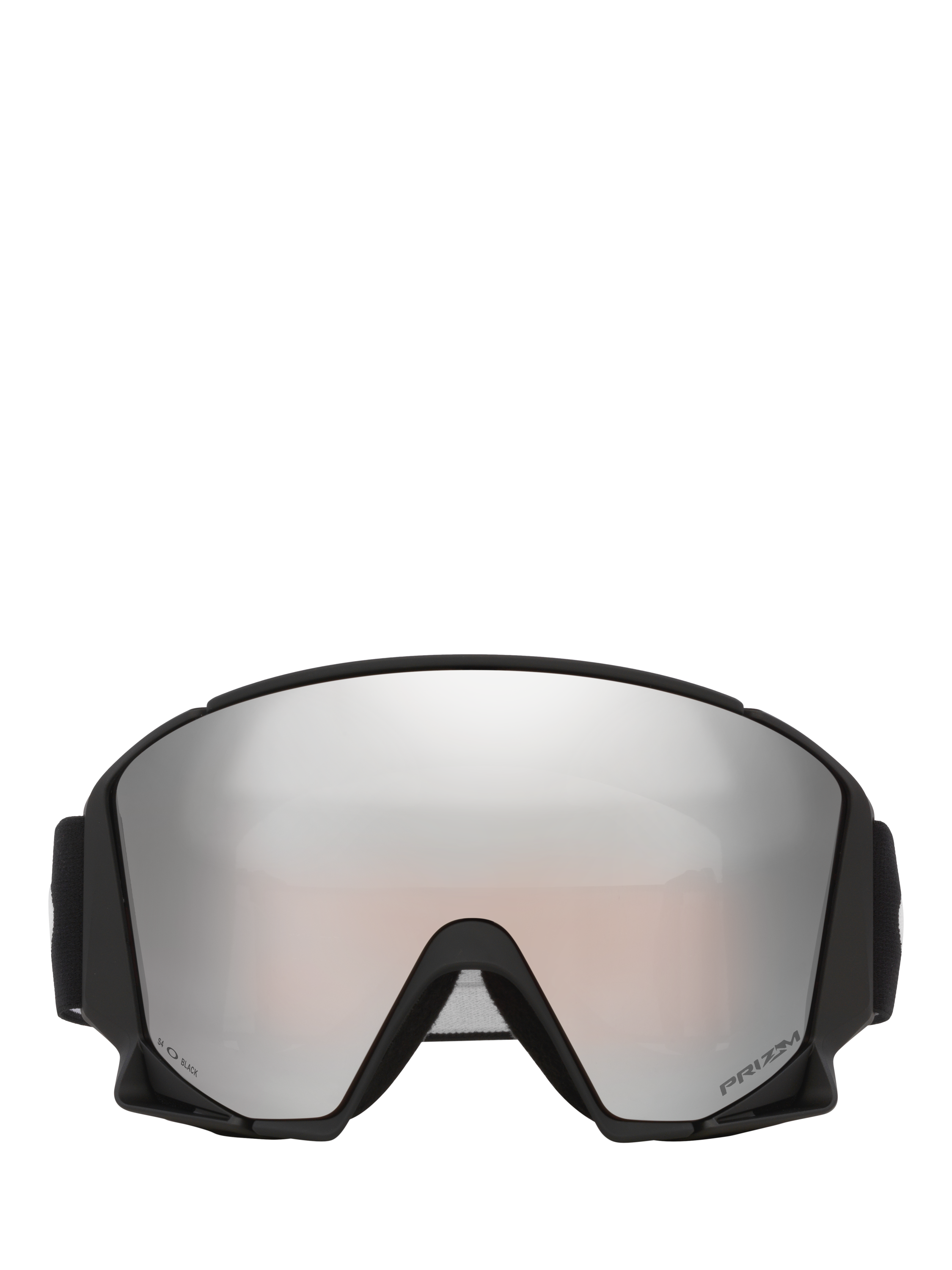 Product image 2 of 5, which shows Oakley OO7145 Unisex Irregular Sunglasses, Matte Black/Silver