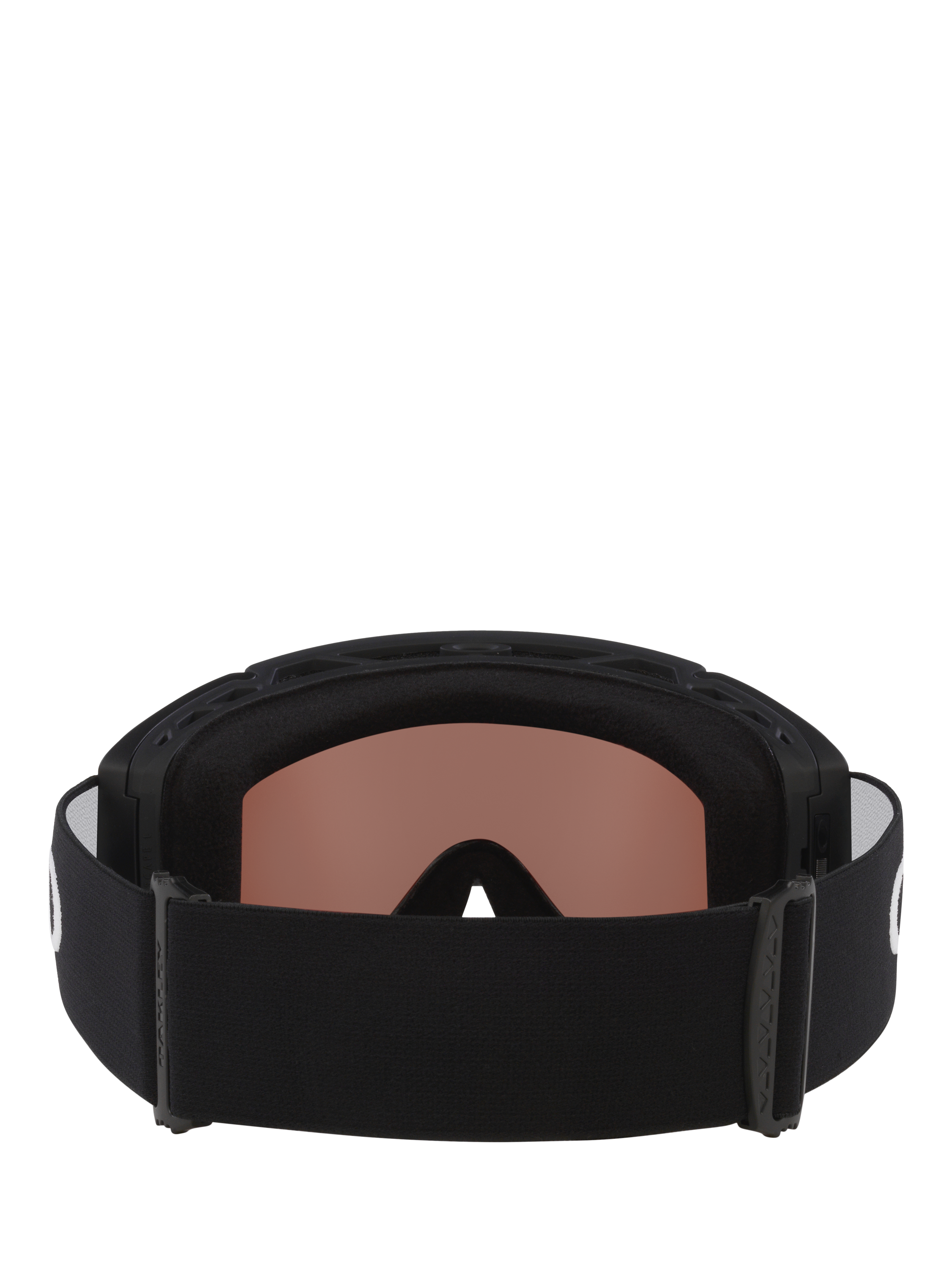 Product image 4 of 5, which shows Oakley OO7145 Unisex Irregular Sunglasses, Matte Black/Silver