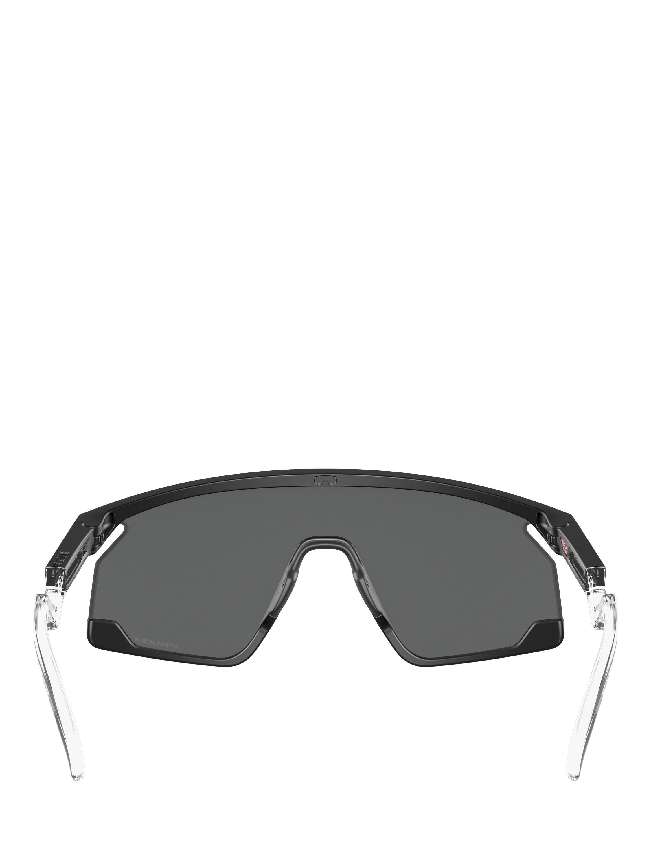 Product image 4 of 8, which shows Oakley OO928 Unisex Rectangular Sunglasses, Matte Black/Grey