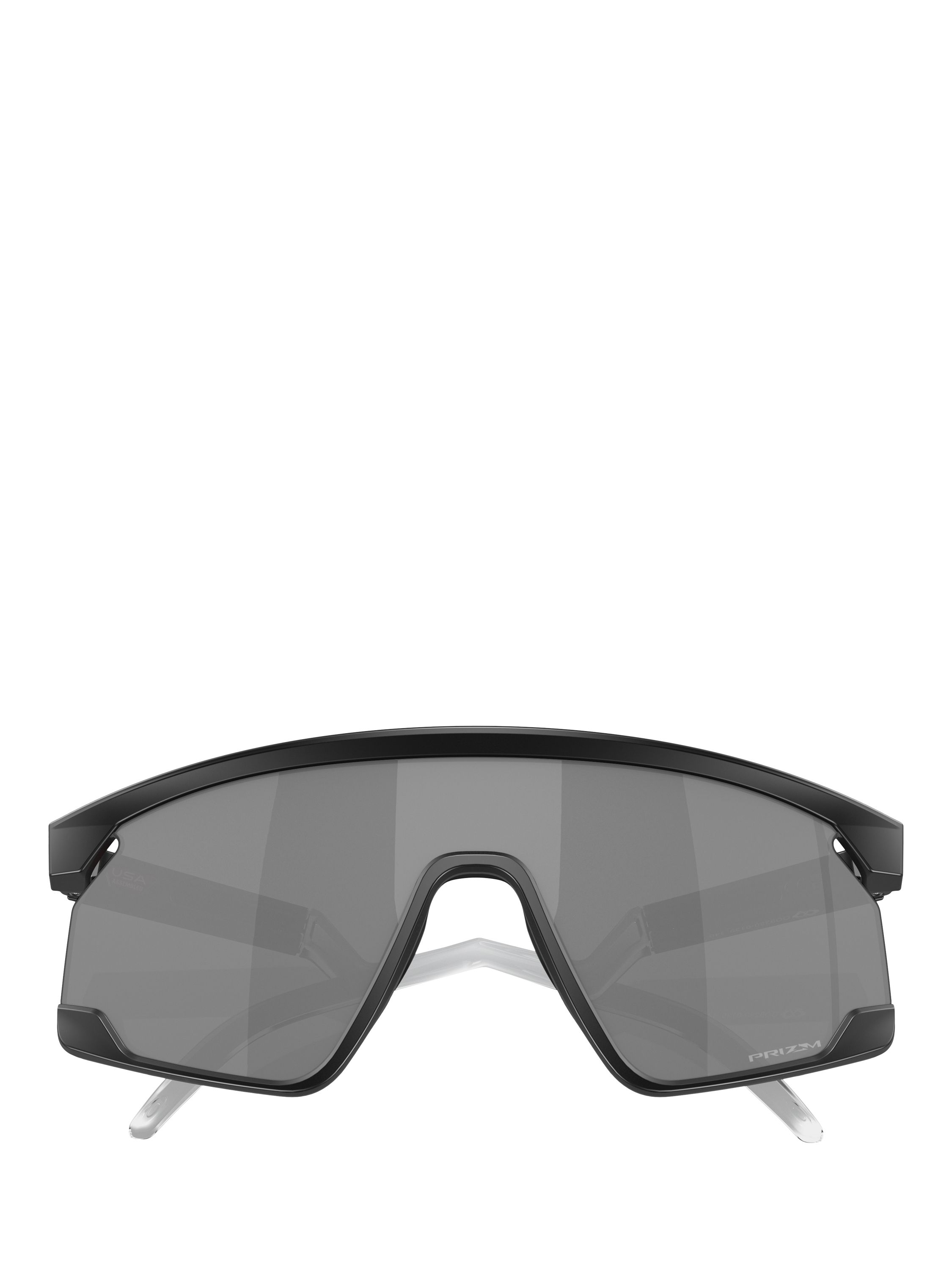 Product image 6 of 8, which shows Oakley OO928 Unisex Rectangular Sunglasses, Matte Black/Grey