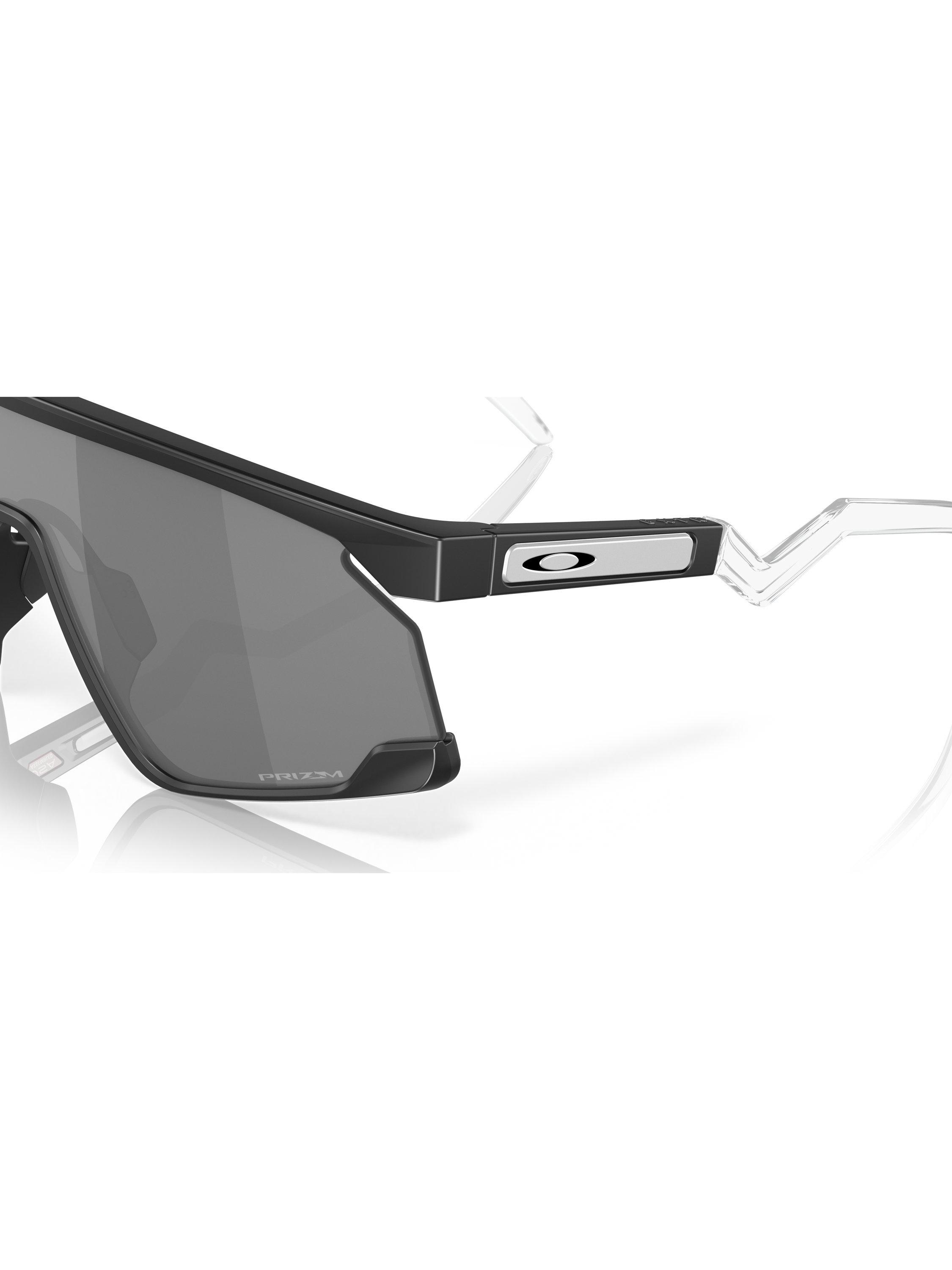 Product image 7 of 8, which shows Oakley OO928 Unisex Rectangular Sunglasses, Matte Black/Grey