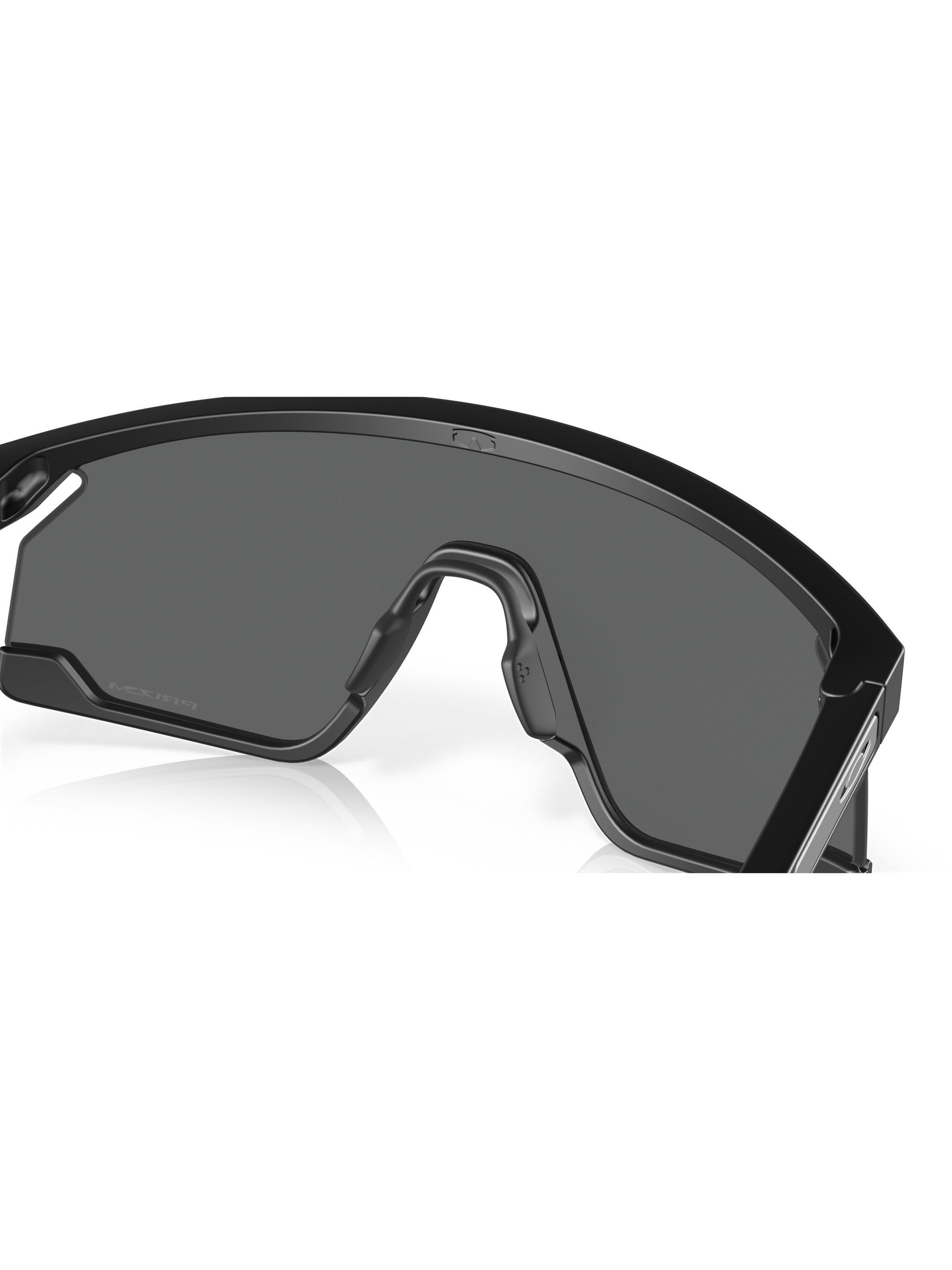 Product image 8 of 8, which shows Oakley OO928 Unisex Rectangular Sunglasses, Matte Black/Grey