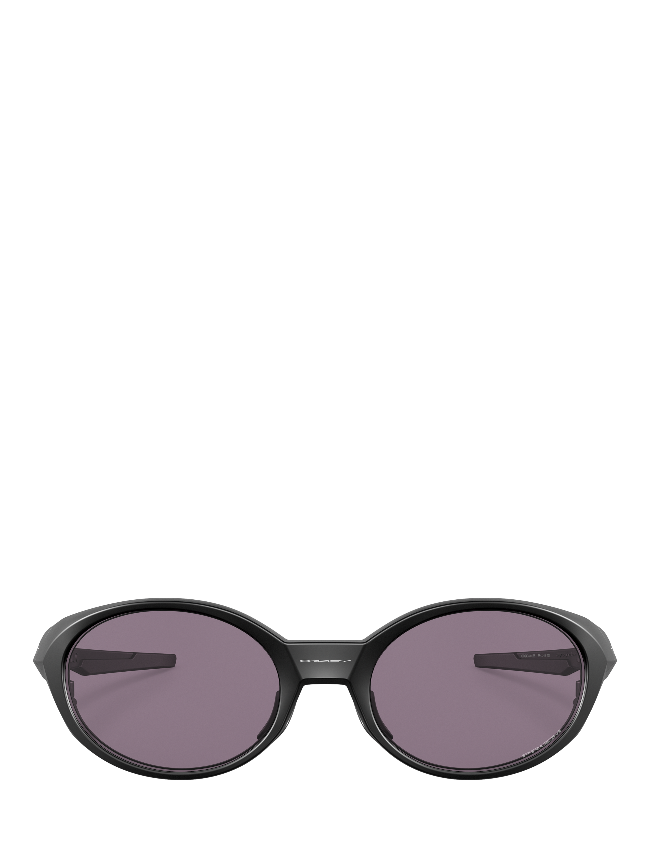 Product image 2 of 6, which shows Oakley OO943 Men's Oval Sunglasses, Matte Black.red