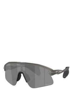 Oakley OO951 Unisex Rectangular Sunglasses, Grey Smoke/Grey, Grey Smoke/Grey