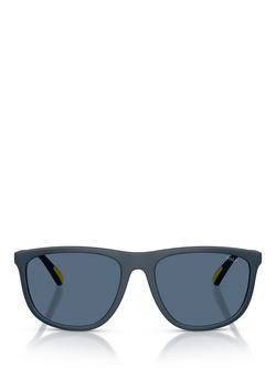 Ralph Lauren PH4231 Men's Pillow Sunglasses, Navy Blue - view 2, Navy Blue