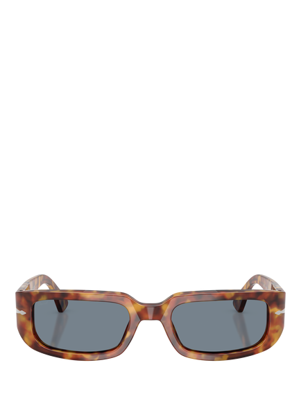 Persol PO3385 Unisex Pillow Sunglasses, Brown Tortoise - view 2, Brown Tortoise