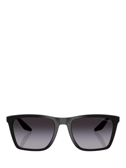 Prada Prada Linea Rossa PS B08S Men's Pillow Sunglasses, Black/Grey Gradient - view 2, Black/Grey Gradient