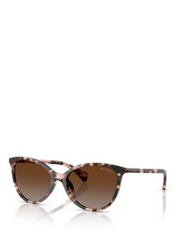 Ralph Lauren RA5339 Women's Phantos Sunglasses, Rose Havana Gradient, Rose Havana