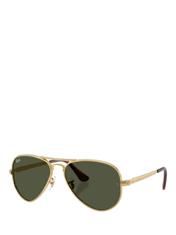 Ray-Ban RB3925 Unisex Aviator Sunglasses, Arista Gold, Arista Gold