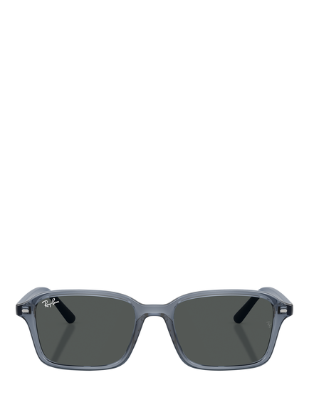 Ray-Ban RJ9131 Unisex Square Sunglasses - view 2, Transparent Blue