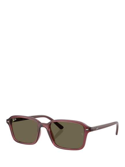Ray-Ban RJ9131 Unisex Square Sunglasses, Dark Violet