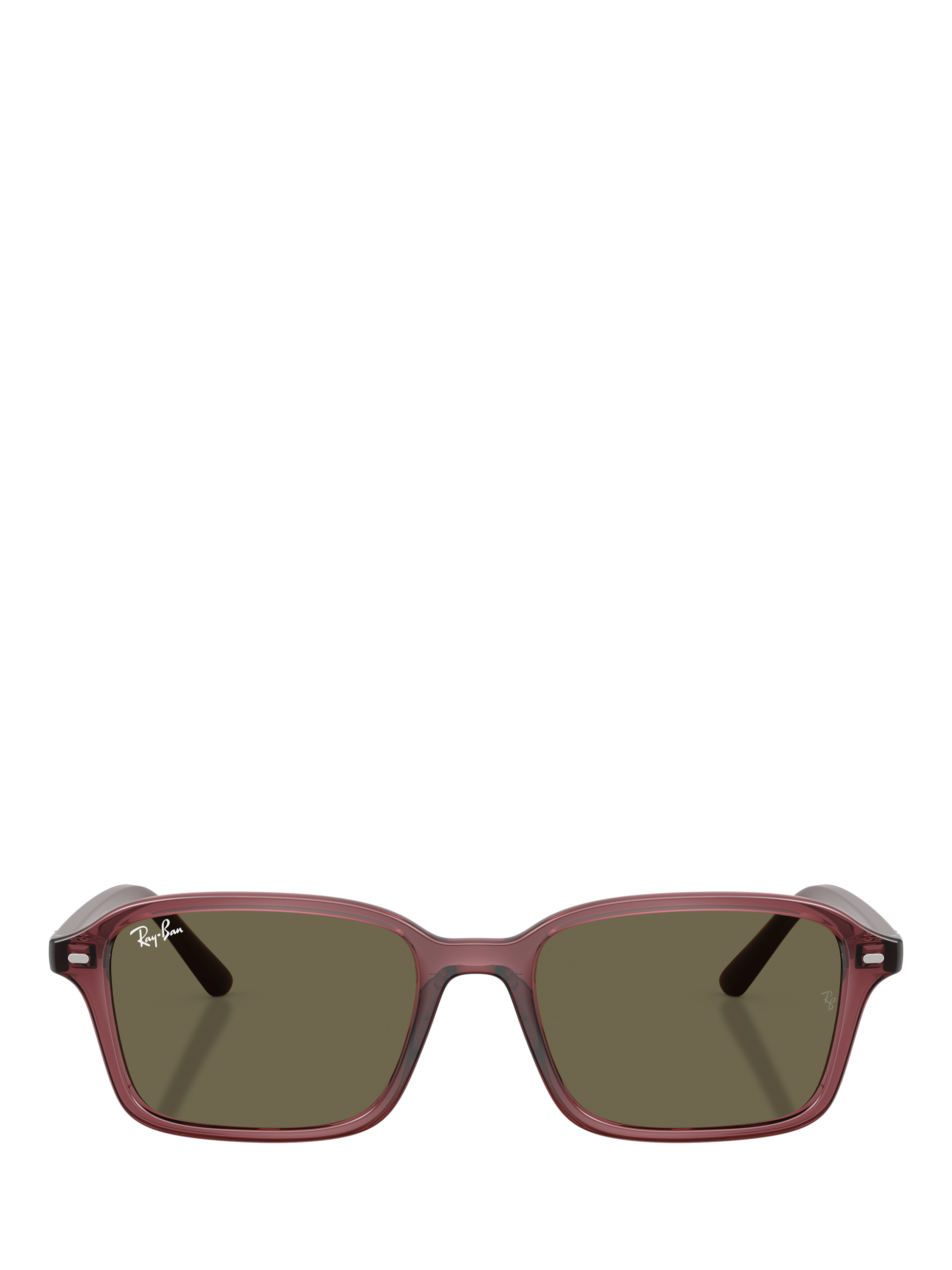 Product image 2 of 6, which shows Ray-Ban RJ9131 Unisex Square Sunglasses, Dark Violet
