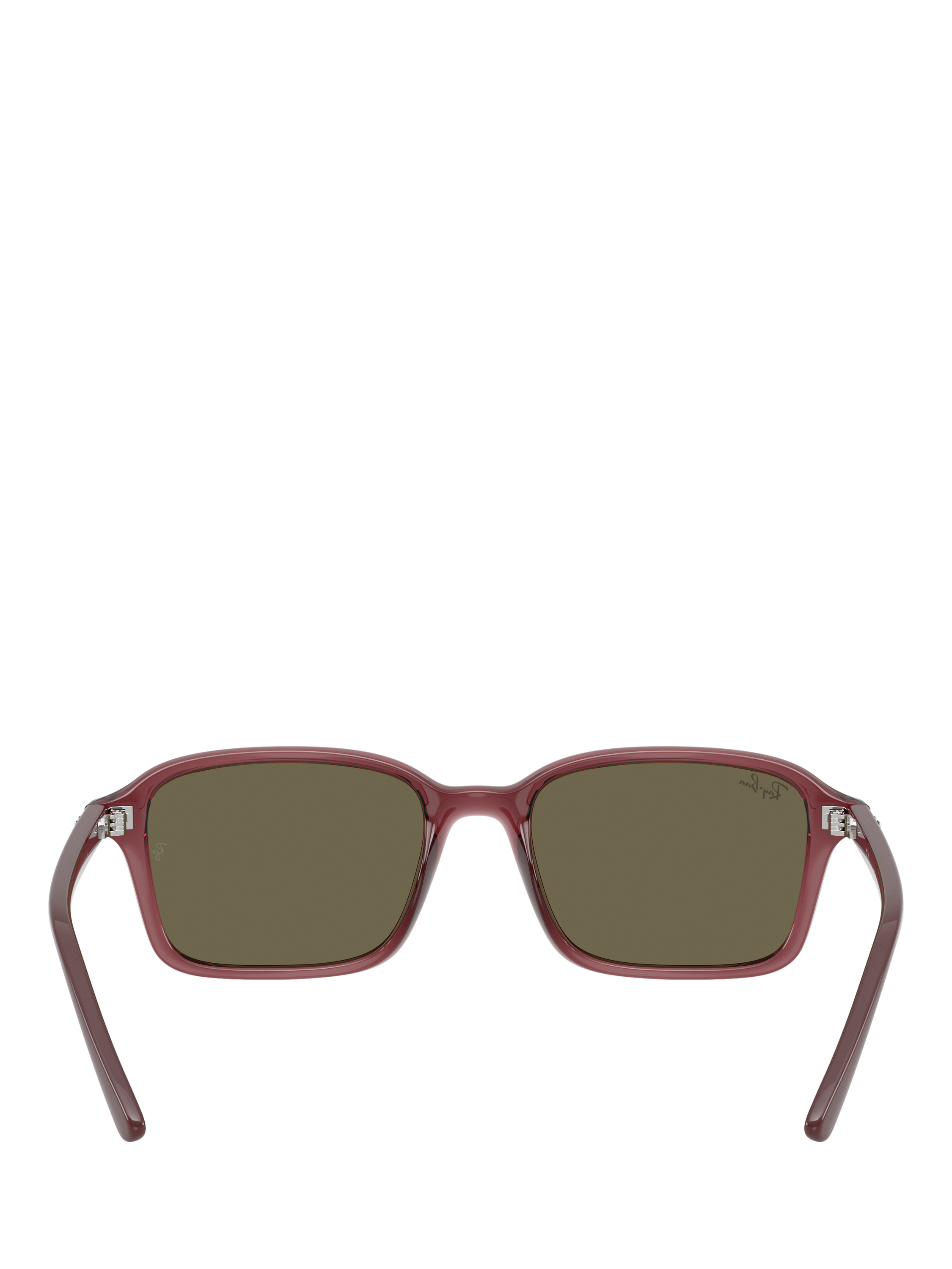 Product image 4 of 6, which shows Ray-Ban RJ9131 Unisex Square Sunglasses, Dark Violet