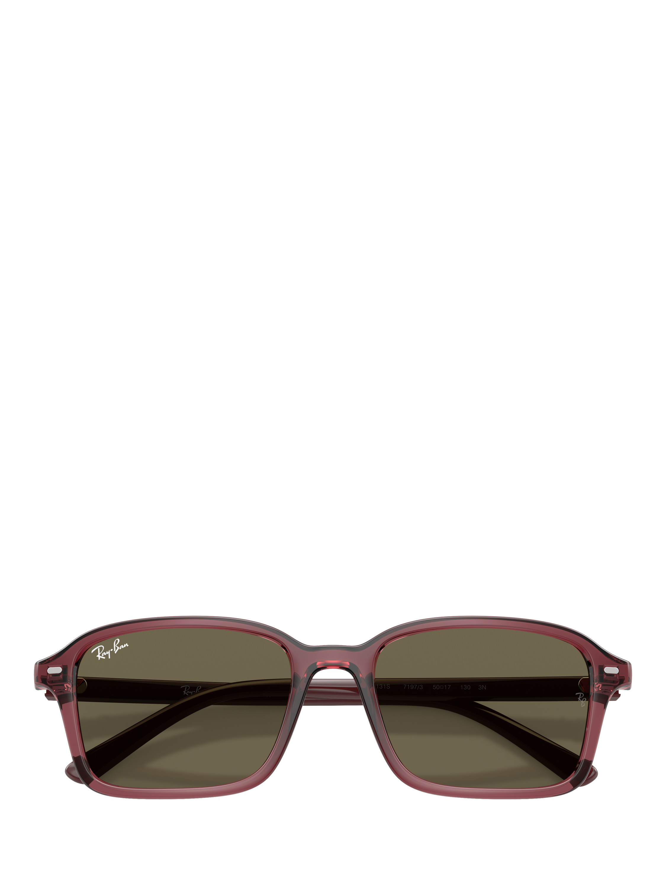 Product image 5 of 6, which shows Ray-Ban RJ9131 Unisex Square Sunglasses, Dark Violet