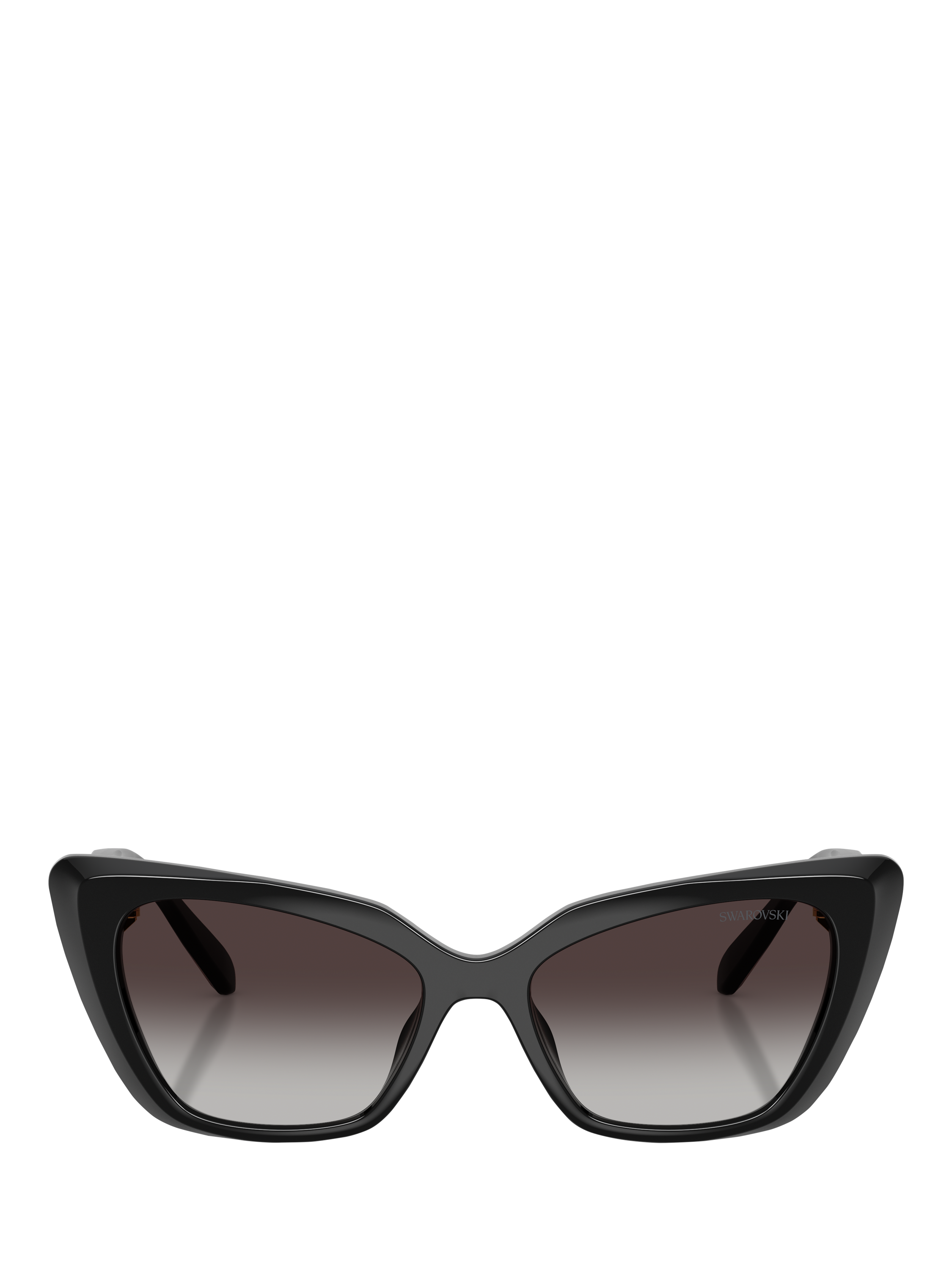 Product image 2 of 5, which shows Swarovski SK6047 Women's Cat Eye Sunglasses, Black Gradient