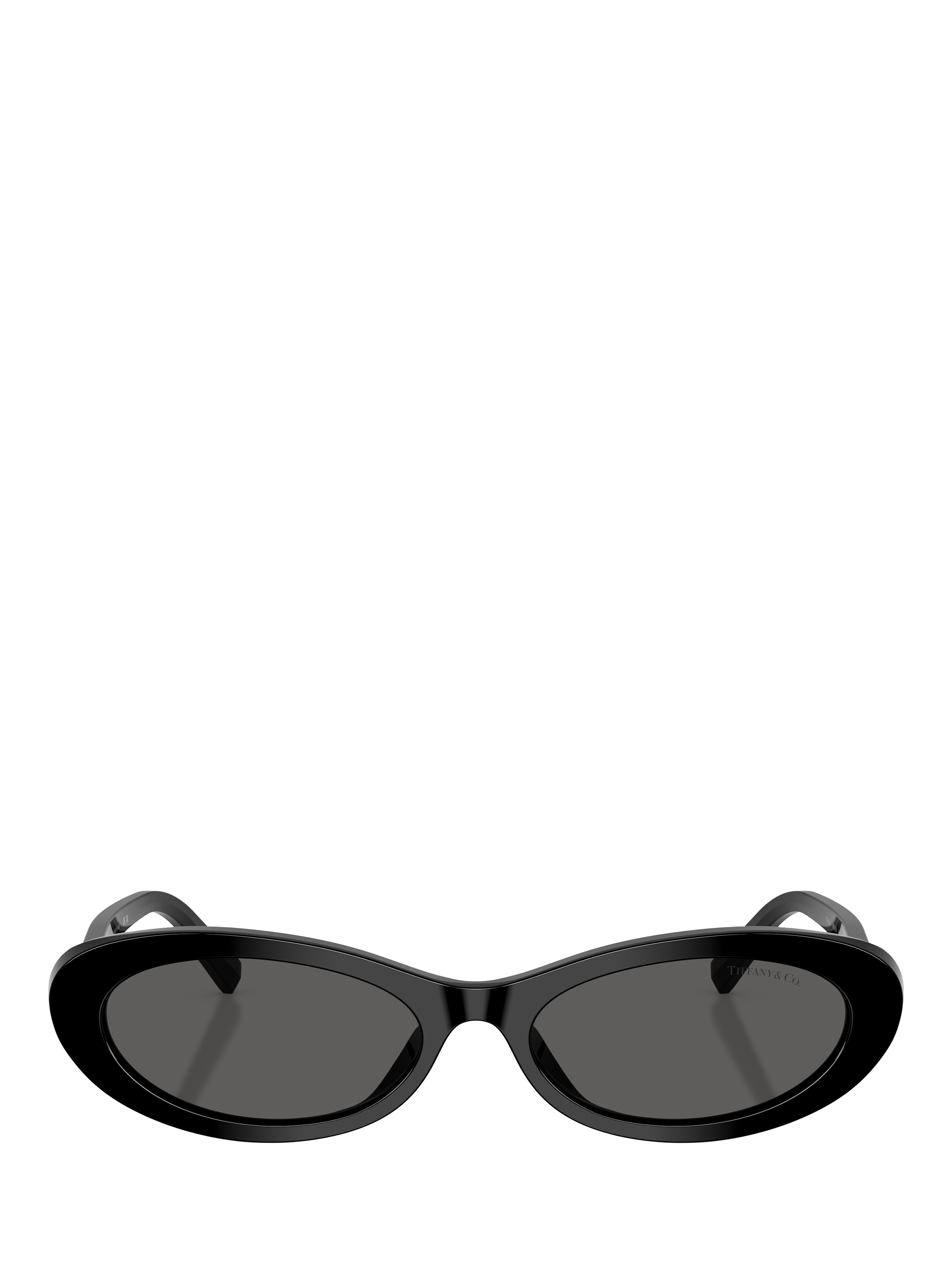 Product image 2 of 5, which shows Tiffany & Co TF4250 Women's Oval Sunglasses, Black