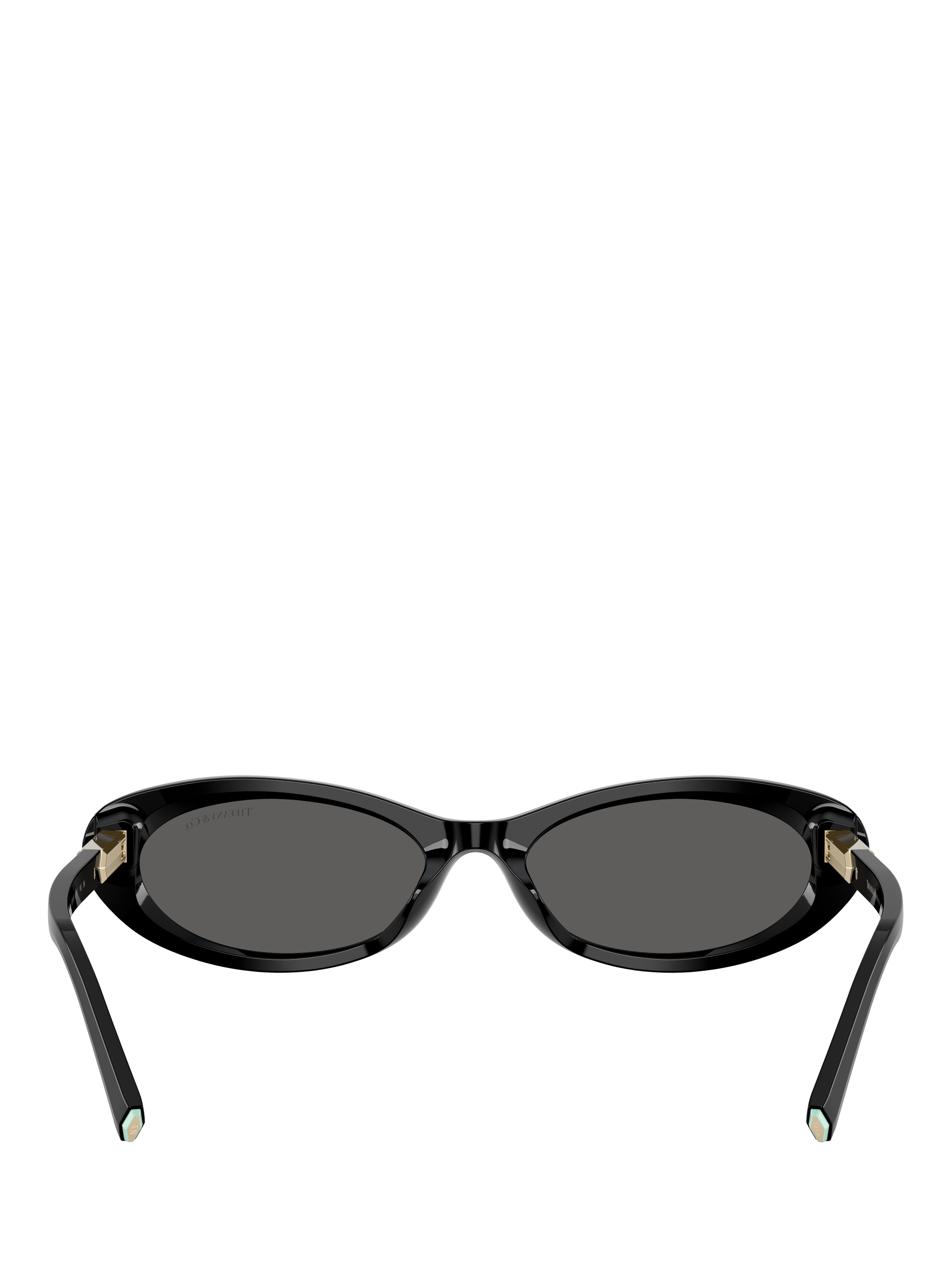 Product image 4 of 5, which shows Tiffany & Co TF4250 Women's Oval Sunglasses, Black