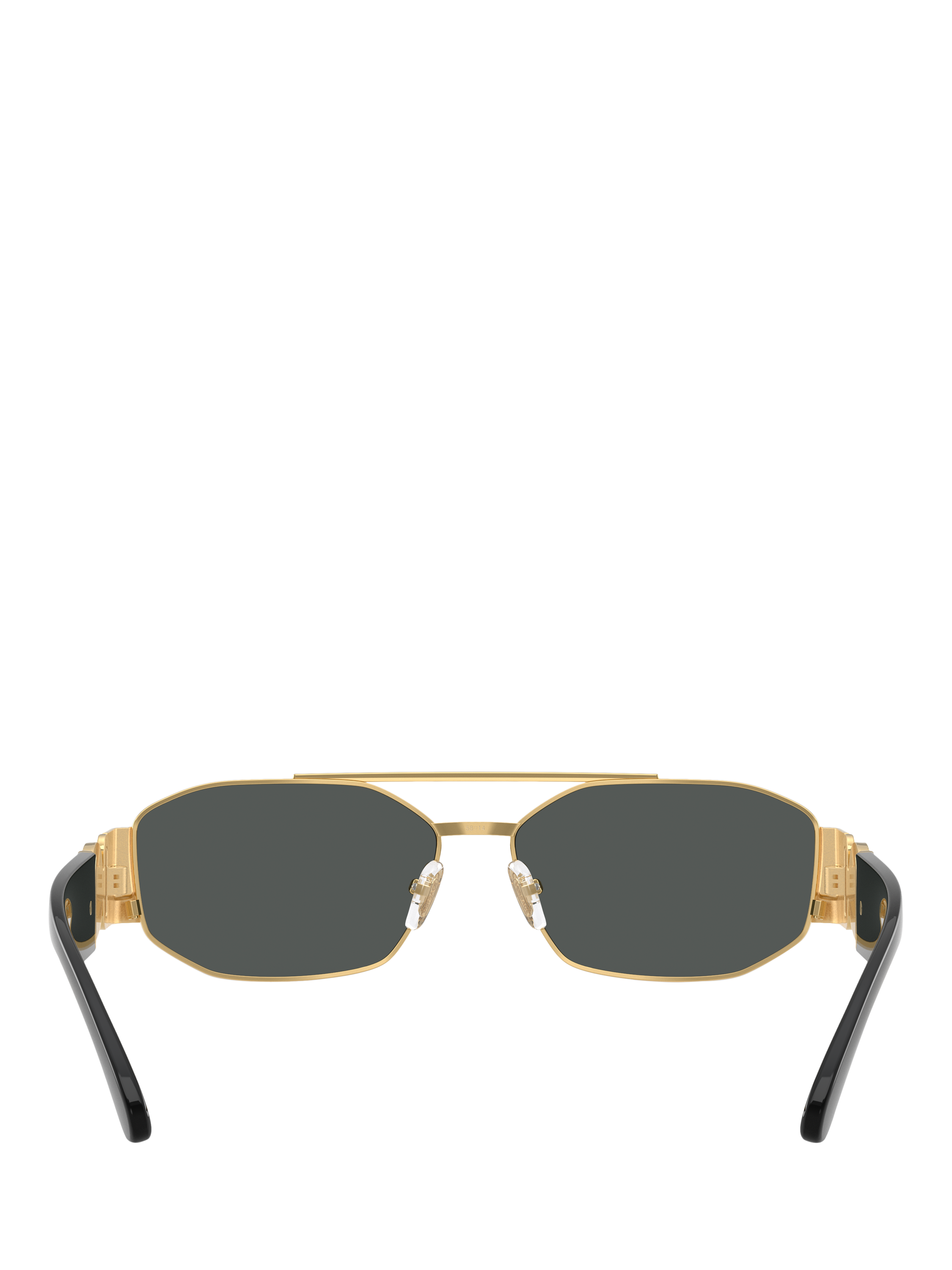 Product image 4 of 5, which shows Versace VE22871 Men's Irregular Sunglasses, Gold/Grey