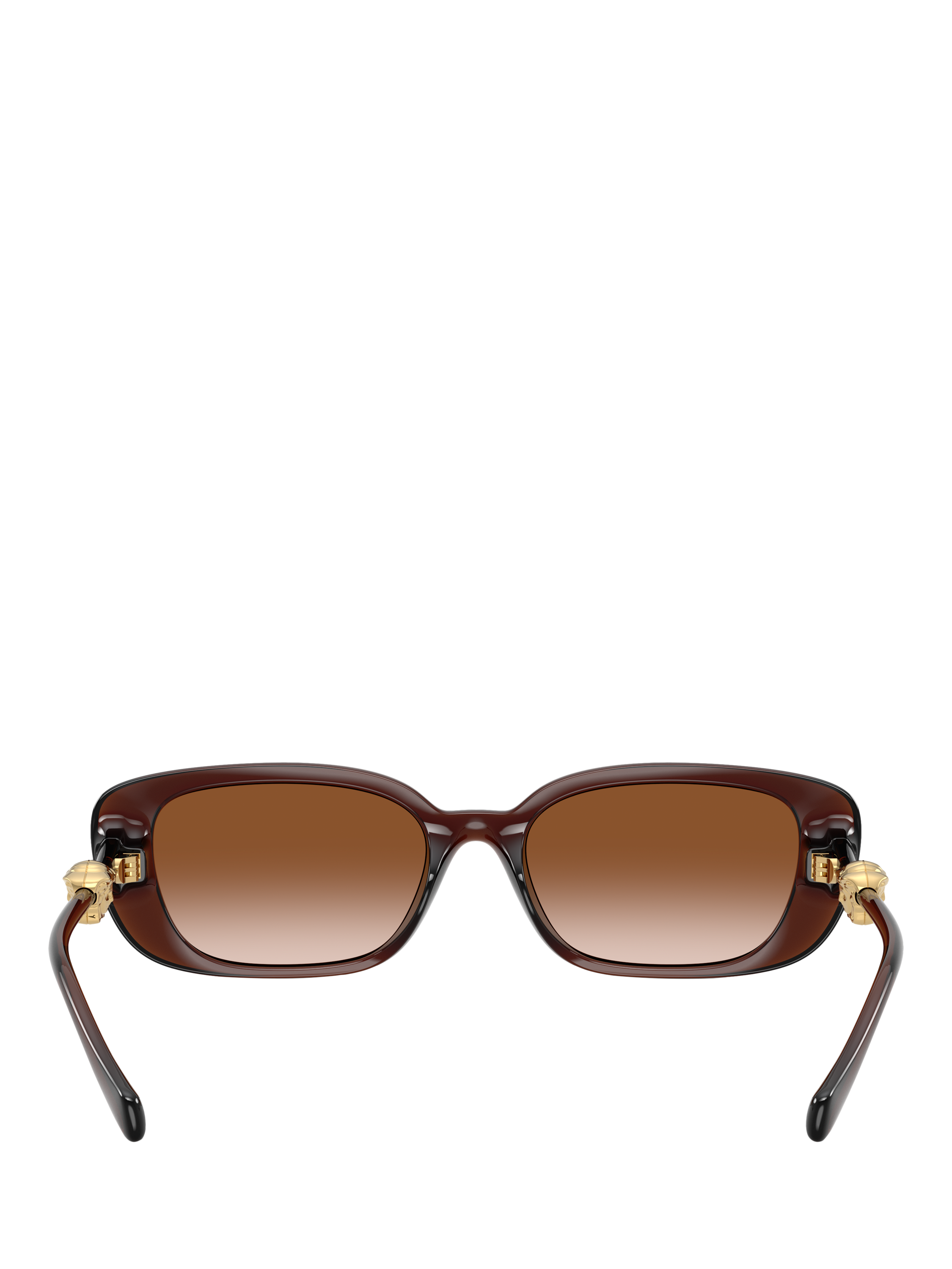 Product image 3 of 4, which shows Versace VE4504D Women's Pillow Sunglasses, Brown