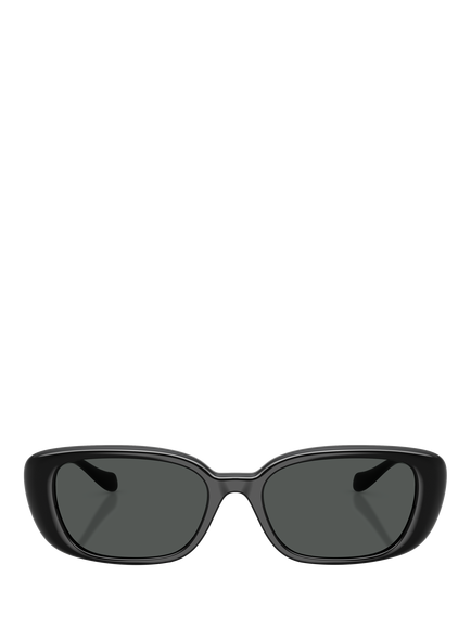 Versace VE4504D Women's Pillow Sunglasses, Black/Grey - view 2, Black/Grey