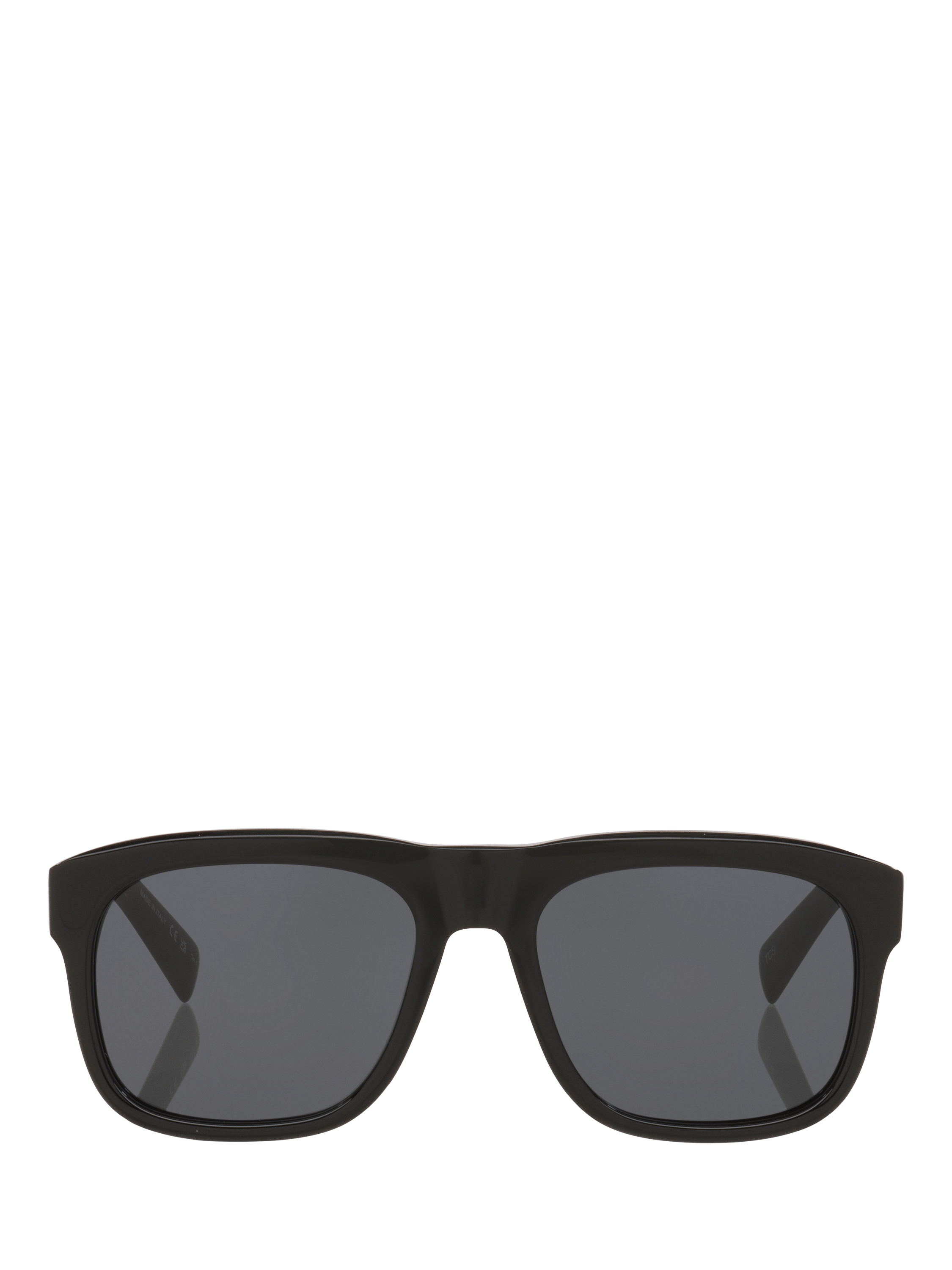 Product image 2 of 5, which shows Yves Saint Laurent YS000427 Men's Rectangular Sunglasses, Black