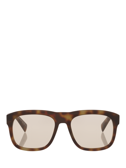 Yves Saint Laurent YS000427 Men's Square Sunglasses, Tortoise Brown/Beige - view 2, Tortoise Brown/Beige