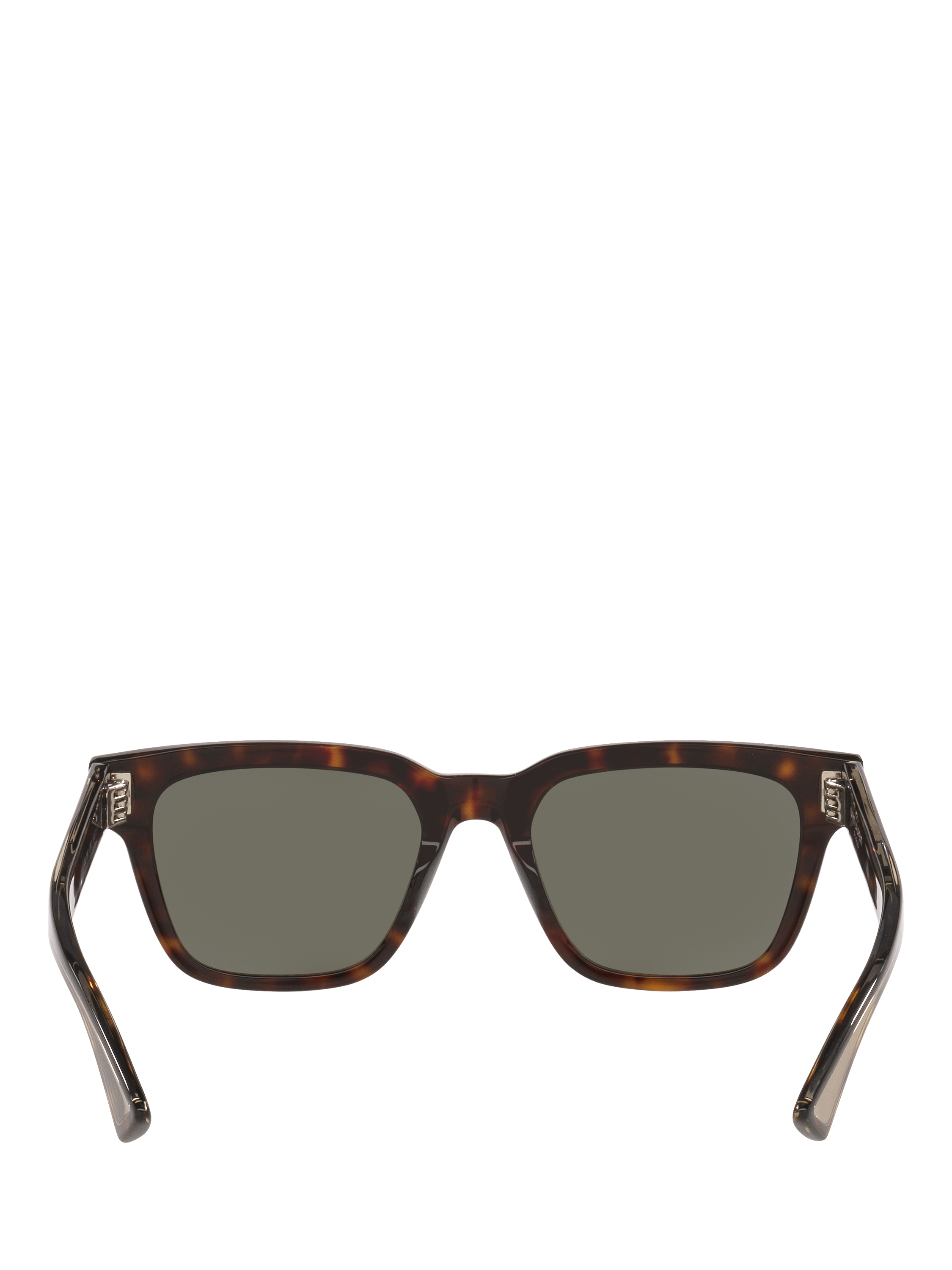 Product image 4 of 5, which shows Yves Saint Laurent YS000835 Unisex Rectangular Sunglasses, Tortoise/Grey