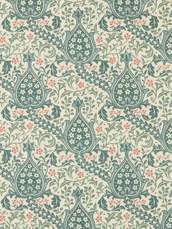 Morris & Co. Persian Tulip Wallpaper, Teal