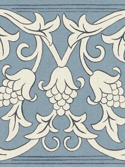 Morris & Co. St John's Border Wallpaper, Wandle