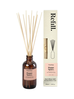 Aery Happy Space Reed Diffuser, 100ml, Pink