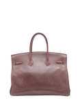 Pre-loved Hermès Vintage 1999 Birkin 35 Le Tournay Togo Leather Grab Bag, Maroon