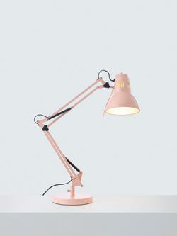 John Lewis Elliott Desk Lamp, Plaster
