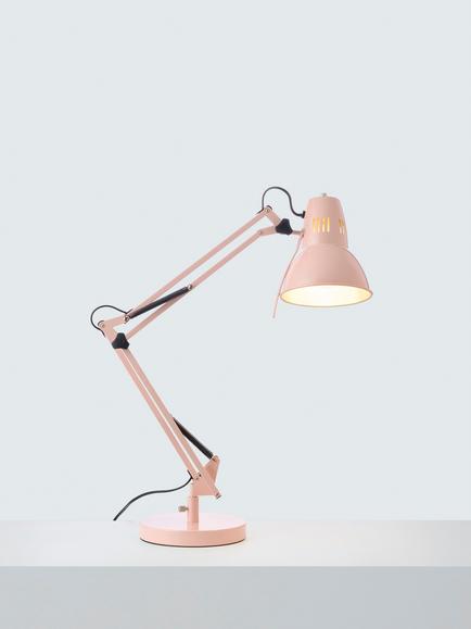 John Lewis Elliott Desk Lamp, Plaster