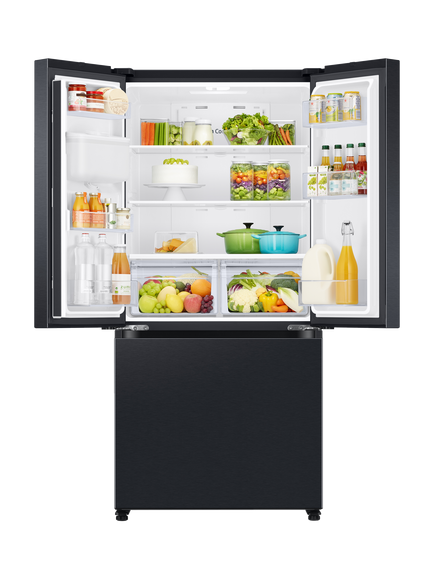 Samsung Series 7 RF50C532EB1/EU Freestanding 65/35 American Smart Fridge Freezer with SpaceMax, Black - view 2, Black