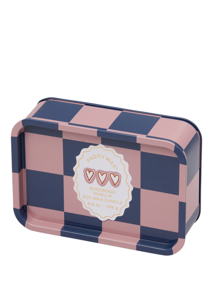 Paddywax A Dopo Hearts Scented Tin Candle, 275g, Multi