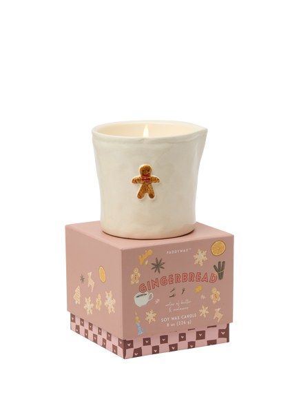 Paddywax Bistro Gingerbread Scented Candle, 226g - view 2, Multi