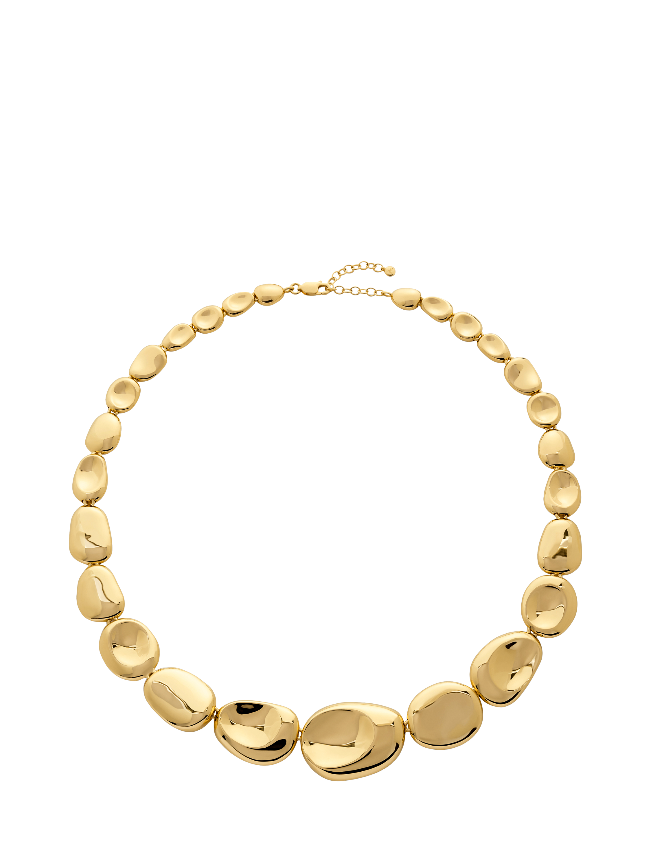 Monica Vinader Aria Collar Necklace, Gold
